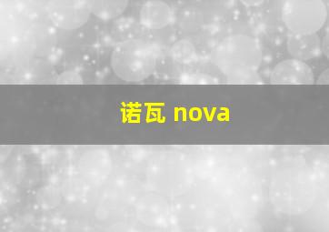 诺瓦 nova